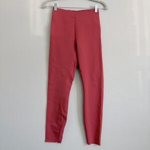 Lululemon Athletica Desert Red Glow Up High Rise Leggings 25” size 6